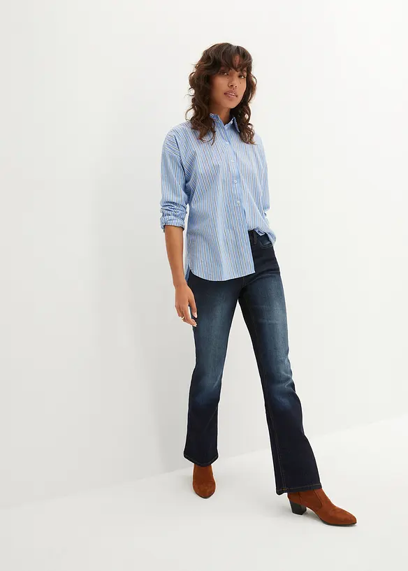 bonprix Bootcut Jeans Mid Waist, Stretch Saisonschlussverkauf