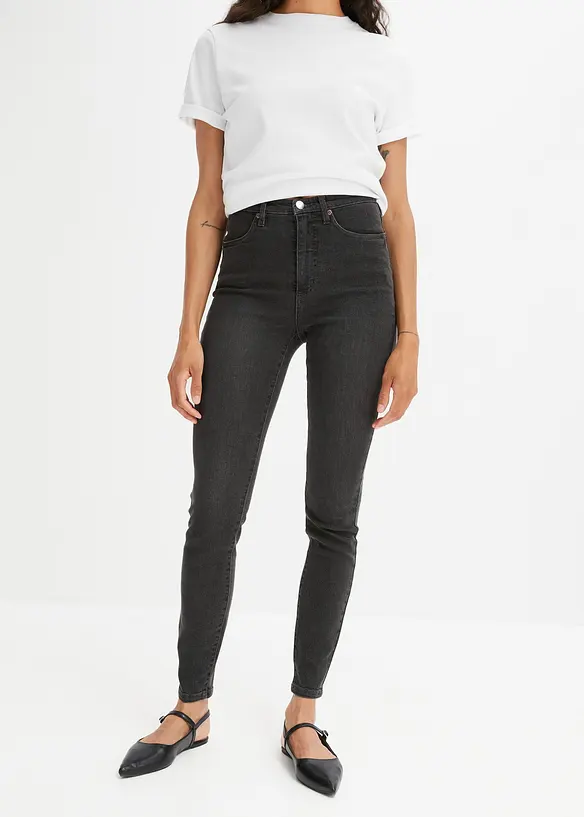John Baner JEANSWEAR Skinny Jeans High Waist, Stretch Bis zu 65% Rabatt