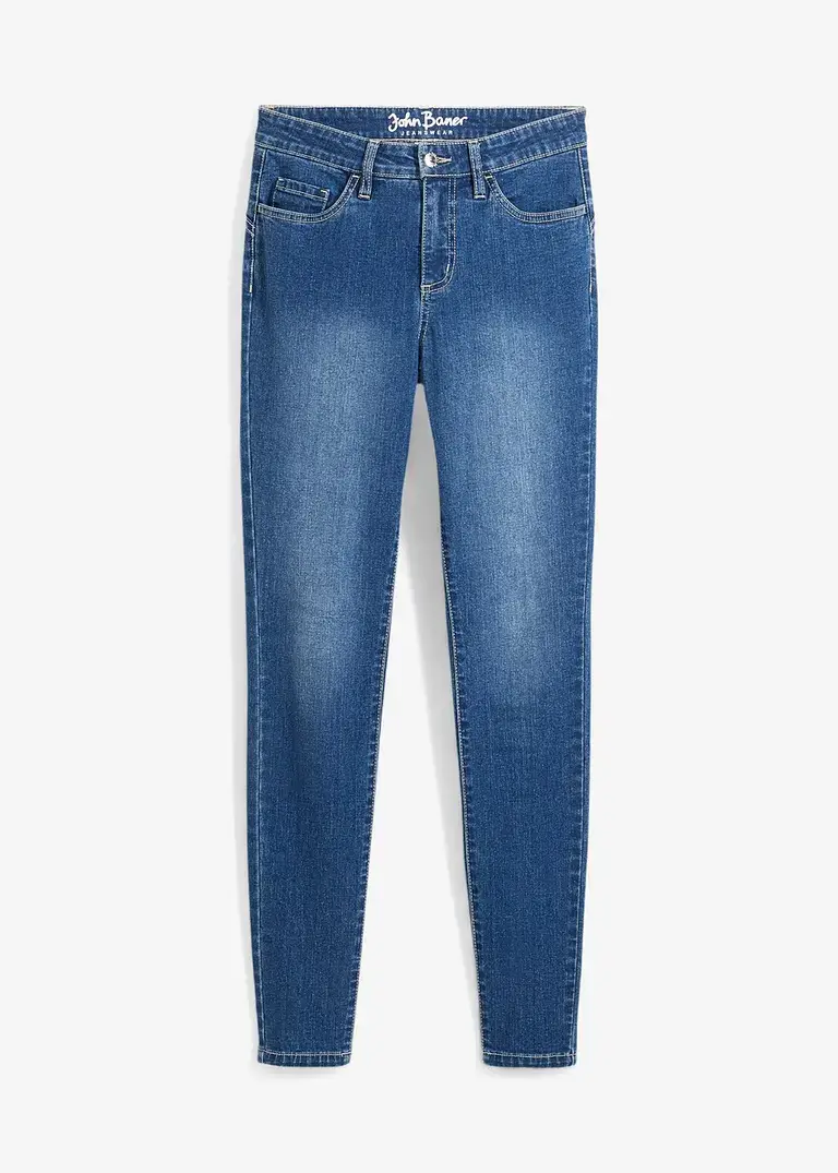 John Baner JEANSWEAR Skinny Shaping-Jeans Mid Waist Rabatte dieses Monats