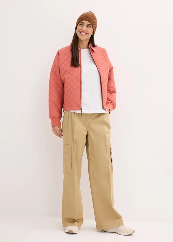 bpc bonprix collection Stepp-Blousonjacke mit Cord-Kragen Angebote