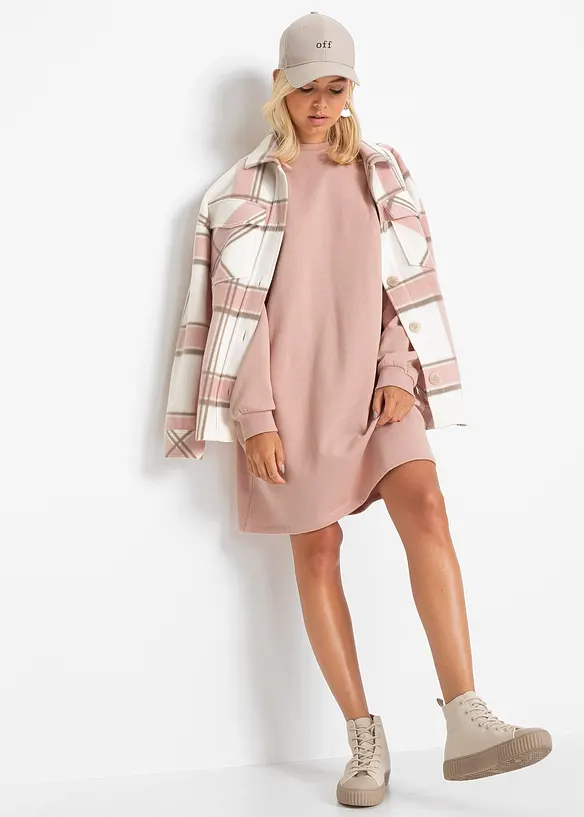 RAINBOW Oversized Sweatkleid im Angebot