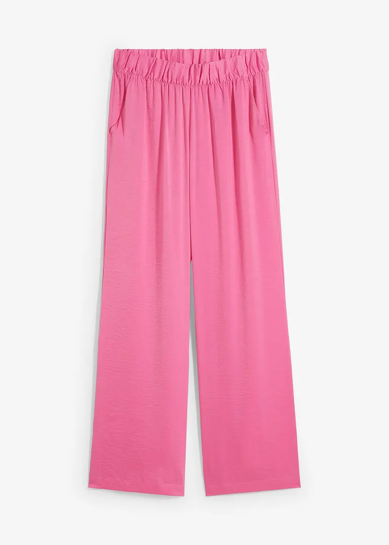 bonprix Hose mit Struktur-Effekt und Bequembund, lang Exklusivangebot