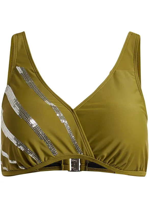 bpc selection Exklusives Bikini Oberteil aus recyceltem Polyamid Top Angebot