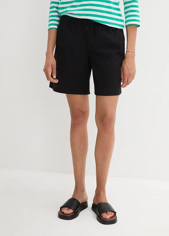 bpc bonprix collection Jeansshorts, High Waist, Bequembund Kauf eins, bekomm eins gratis