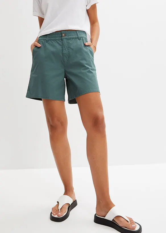 bpc bonprix collection High Waist Shorts aus Twill Begrenzte Freigabe