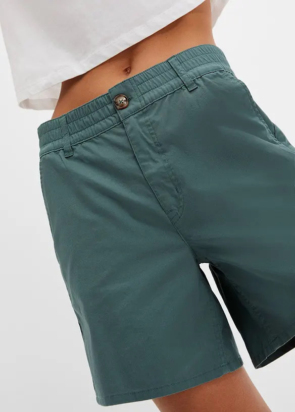 bpc bonprix collection High Waist Shorts aus Twill Begrenzte Freigabe