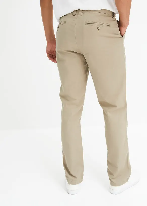 bonprix Regular Fit Chinohose, Straight Verkauf