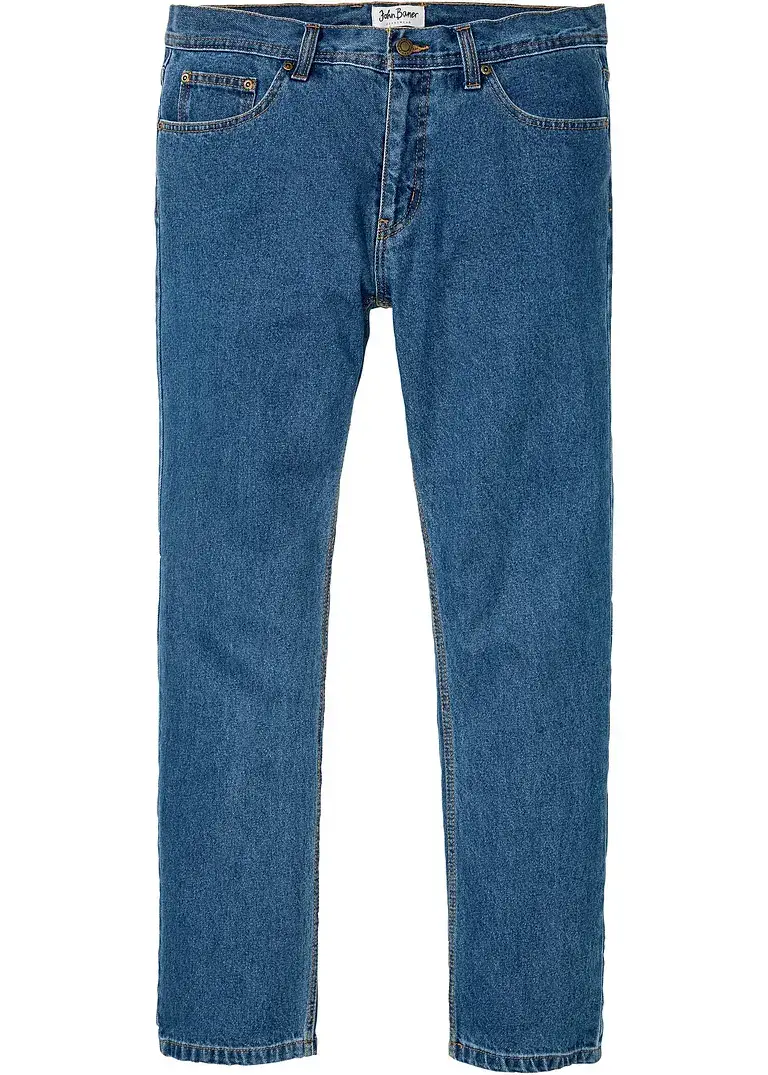 bonprix Regular Fit Jeans aus stabilem Denim, Straight Günstiger Verkauf