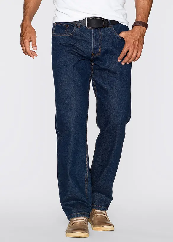 bonprix Regular Fit Jeans aus stabilem Denim, Straight Günstiger Verkauf