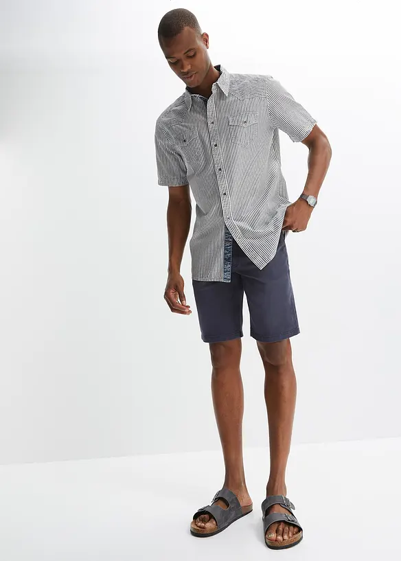John Baner JEANSWEAR Coloured Stretch-Bermuda, Regular Fit Cyber Monday