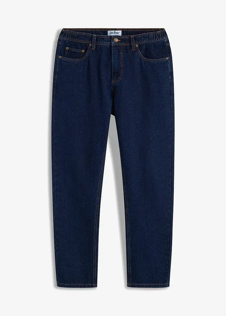 bonprix Classic Fit Jeans mit seitlichem Dehnbund, Straight Neuheiten