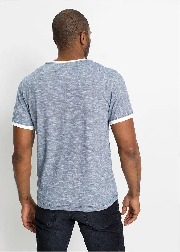 bonprix T-Shirt mit Schnürung aus Bio-Baumwolle Tägliche Deals