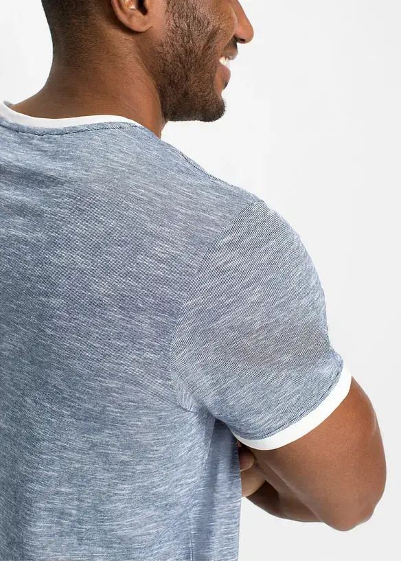 bonprix T-Shirt mit Schnürung aus Bio-Baumwolle Tägliche Deals