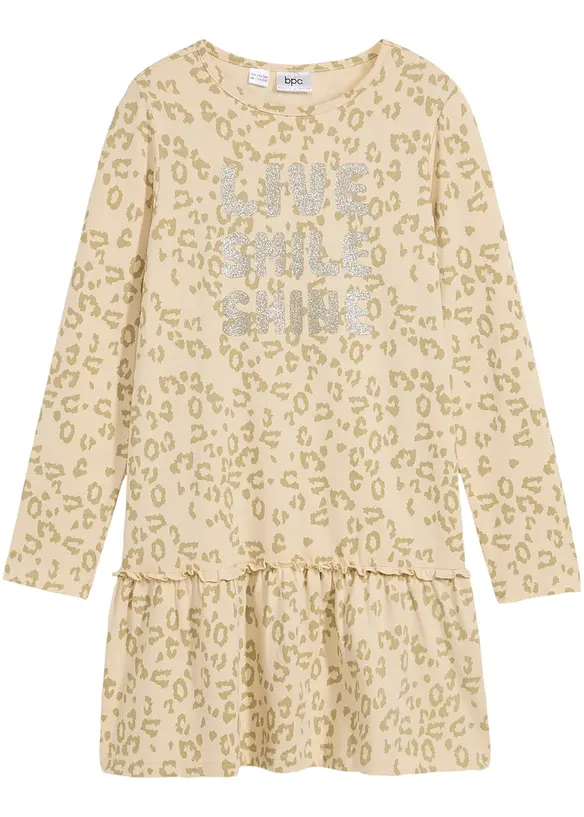 bpc bonprix collection Mädchen Jerseykleid mit Bio-Baumwolle Speichern exportieren