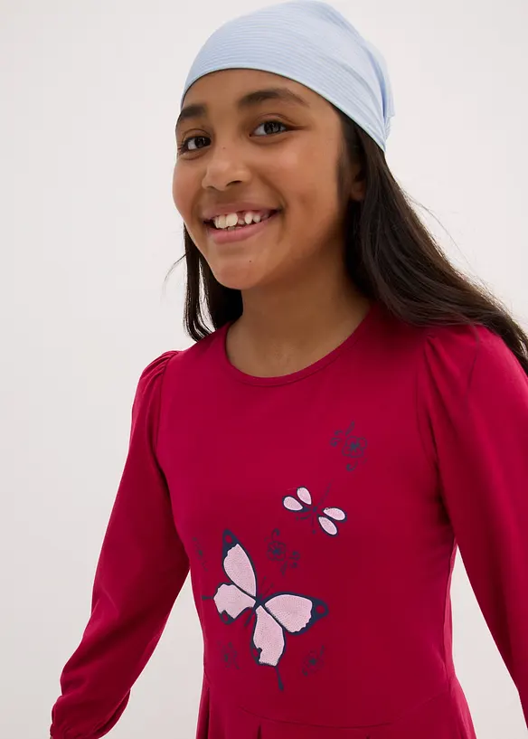 bpc bonprix collection Mädchen Jerseykleid mit Bio-Baumwolle Online