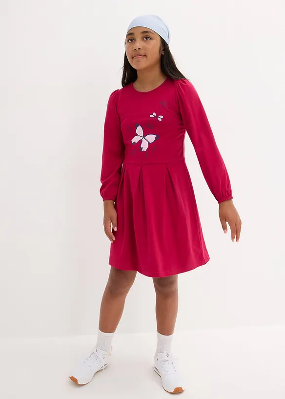 bpc bonprix collection Mädchen Jerseykleid mit Bio-Baumwolle Outlet