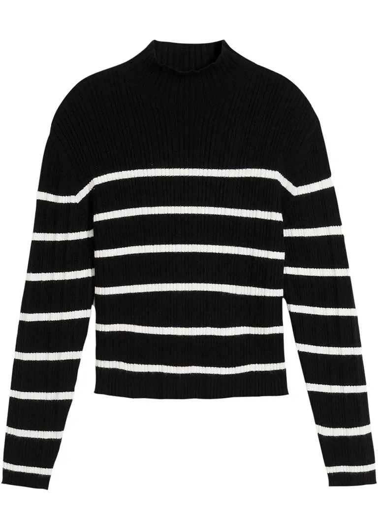 bpc bonprix collection Mädchen Rippen-Strickpullover Fabrikverkauf