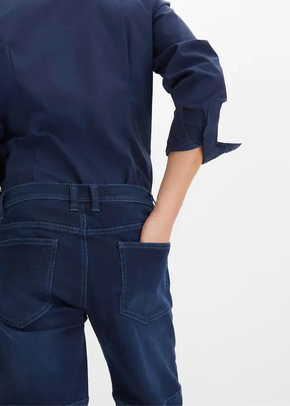 John Baner JEANSWEAR Long-Jeans-Bermuda, Regular Fit Preisnachlass