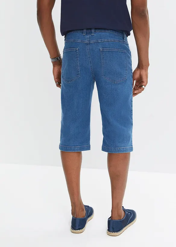 John Baner JEANSWEAR Long-Stretch-Jeans-Bermuda, Regular Fit (2er Pack) Lagerräumung