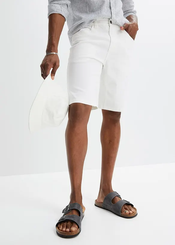 John Baner JEANSWEAR Stretch-Jeans-Bermuda, Classic Fit VIP-Rabatte