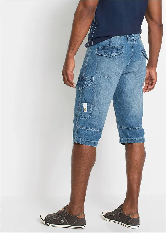 bonprix Jeans-Long-Bermuda, Loose Fit Kostenlose Rückgabe