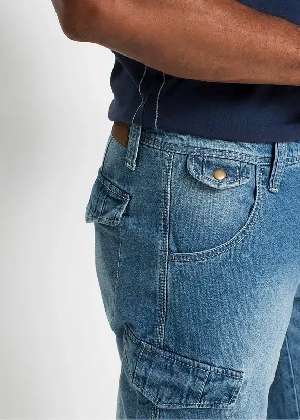 bonprix Jeans-Long-Bermuda, Loose Fit Begrenzte Freigabe