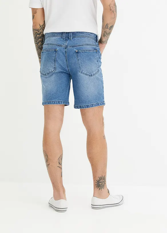 John Baner JEANSWEAR Stretch-Long-Jeans-Shorts, Regular Fit Letzte 3 Tage