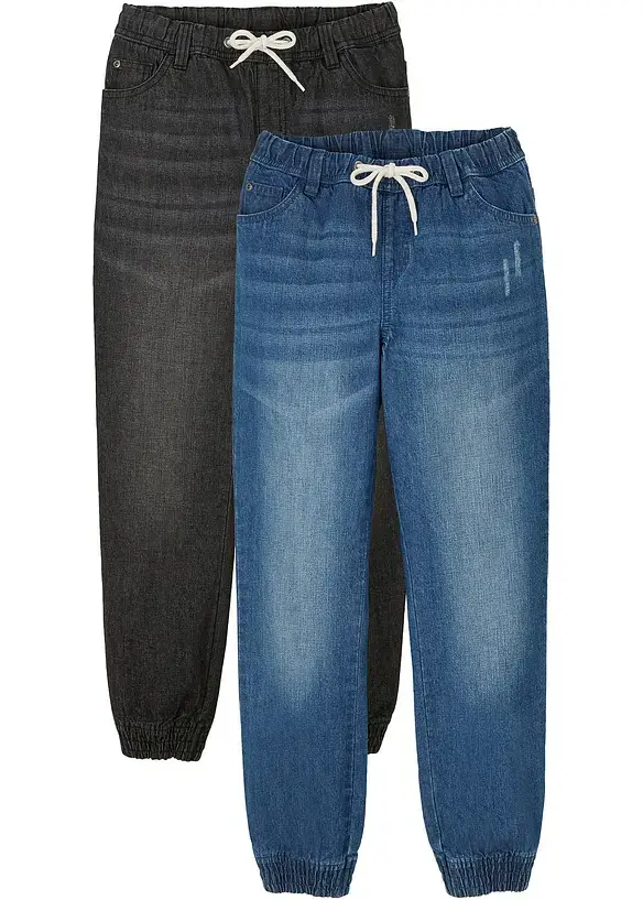 bonprix Jungen Jeans Schlupfhose (2er Pack) Super Rabatt
