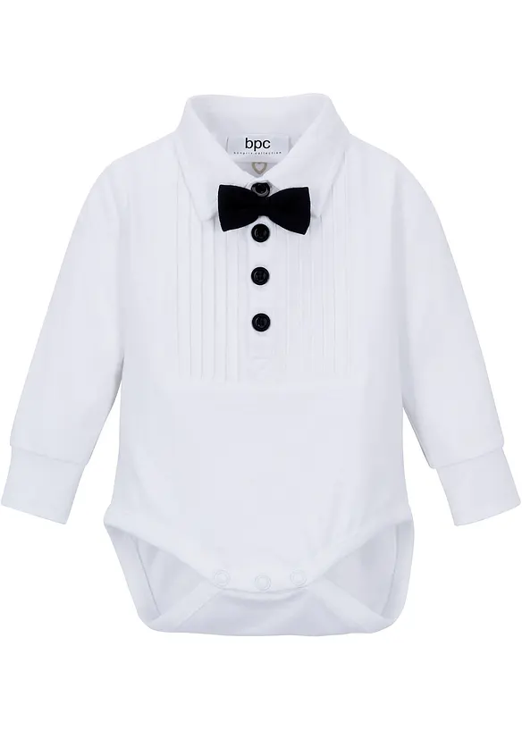 bpc bonprix collection Baby Langarmbody aus Bio-Baumwolle