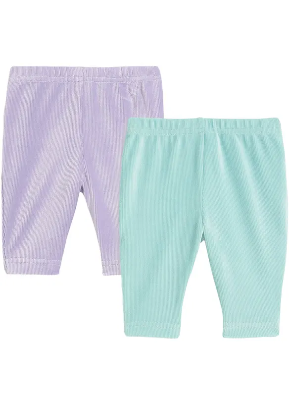 bpc bonprix collection Baby Leggings aus weichem Cord (2er Pack) Begrenztes Angebot
