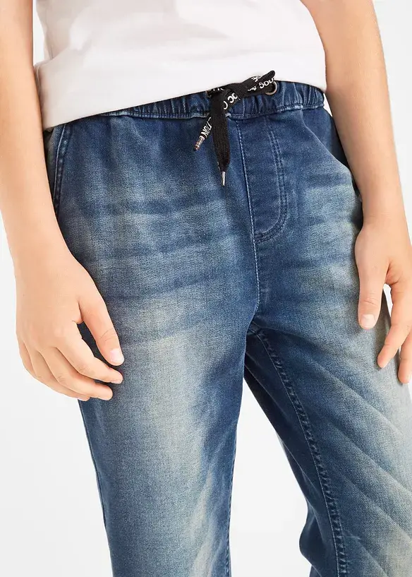 bonprix Jungen Sweat-Jeans, Regular Fit Neuheiten
