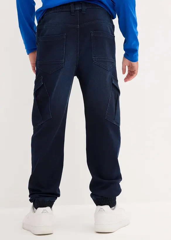 John Baner JEANSWEAR Jungen Jeans mit Cargotaschen, Regular Fit Kauf eins, bekomm eins gratis