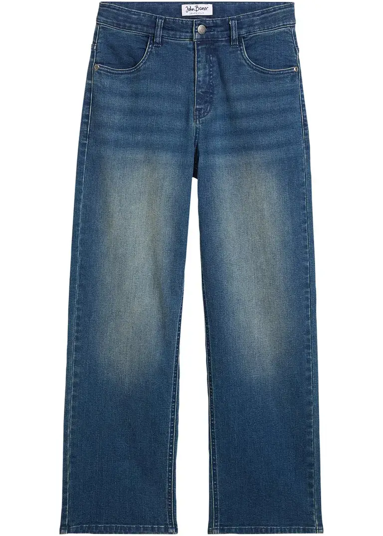 John Baner JEANSWEAR Jungen Stretch-Jeans Wide Leg, Loose Fit VIP-Rabatte
