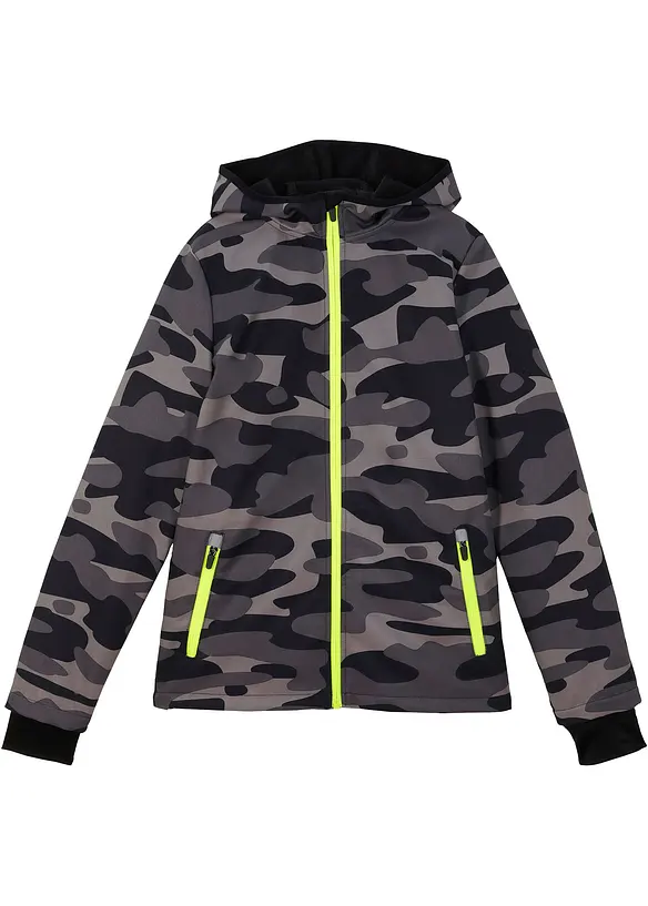 bpc bonprix collection Jungen Softshelljacke mit Camouflage Druck Bis zu 50% Rabatt