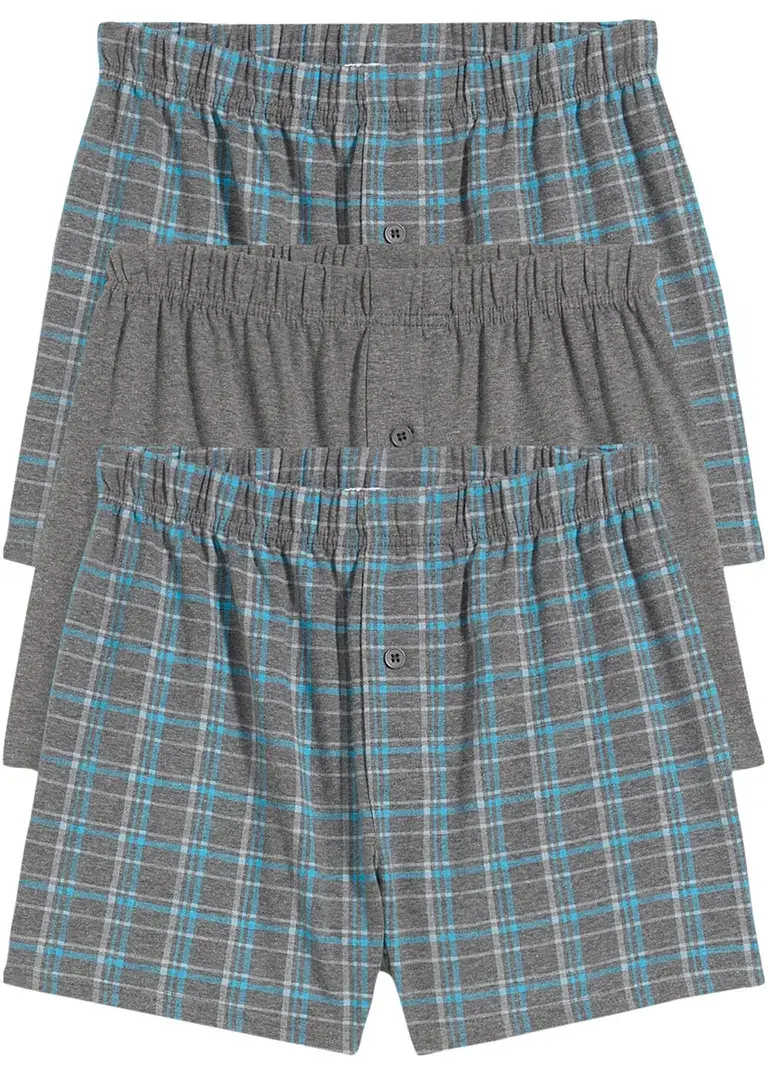 bpc bonprix collection Jungen Boxershorts mit Bio-Baumwolle (3er Pack) Bis zu 60% Rabatt