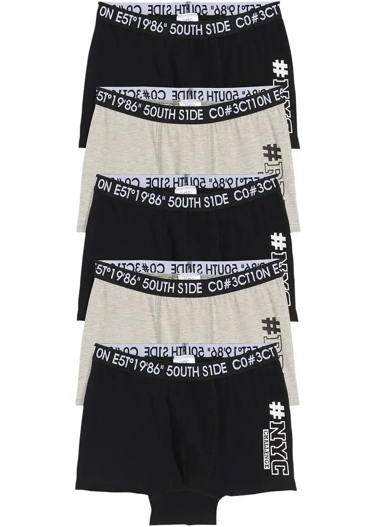 bpc bonprix collection Jungen Boxershorts (5er Pack) Nur noch ein Tag übrig