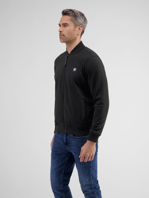 Lerros Sweatjacke mit Collegekragen Tägliche Deals