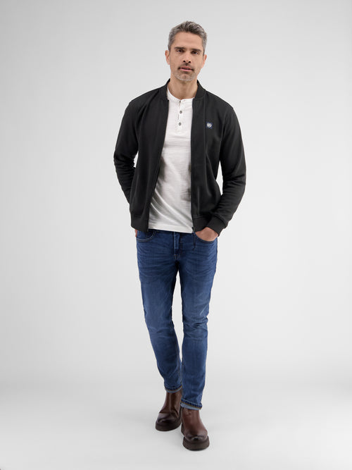 Lerros Sweatjacke mit Collegekragen Tägliche Deals
