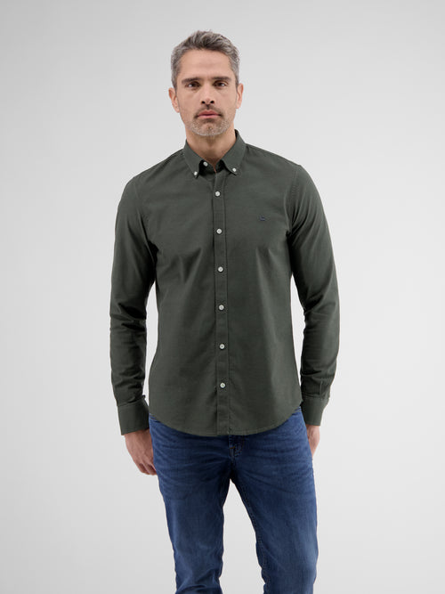 Lerros Oxfordhemd mit Stretchanteil und Button-down-Kragen Wochenangebot