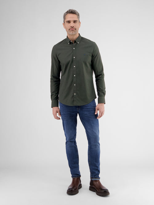 Lerros Oxfordhemd mit Stretchanteil und Button-down-Kragen Wochenangebot