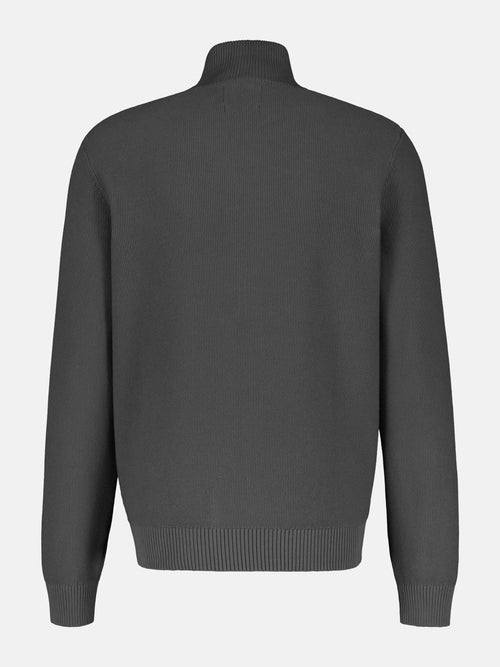 Lerros Leichte Strickjacke für Herren mit schmaler Rippstruktur Bis zu 50% Rabatt