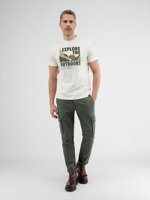 Lerros T-Shirt mit Outdoor-Brustprint Bis zu 55% Rabatt
