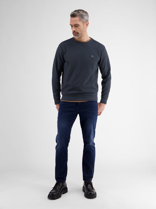 Lerros Herren Sweatshirt in weicher, vorgewaschener Strukturqualität Speichern exportieren