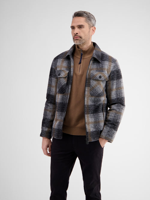 Lerros Kernige, gefütterte Hemdjacke, kariert Sonderangebot
