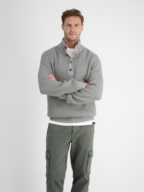 Lerros Troyer in grober Strickstruktur Begrenztes Angebot