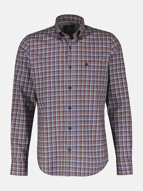 Lerros Kariertes Herrenhemd mit Button-down-Kragen Exklusivangebot
