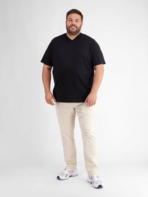 Lerros V-Neck Doppelpack Herren T-Shirt in Premium Baumwollqualität Super Sparpreis