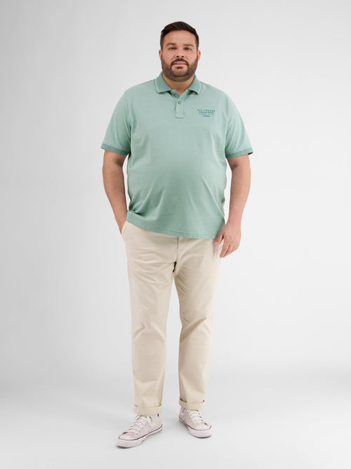 Lerros Poloshirt in Melange Optik Letzte 3 Tage