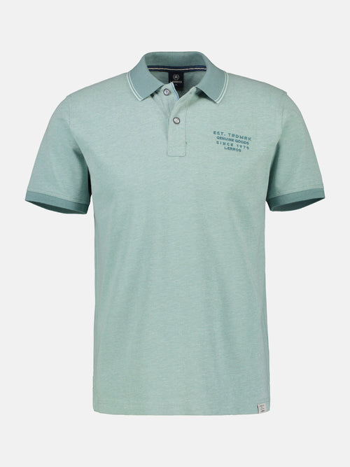Lerros Poloshirt in Melange Optik Letzte 3 Tage