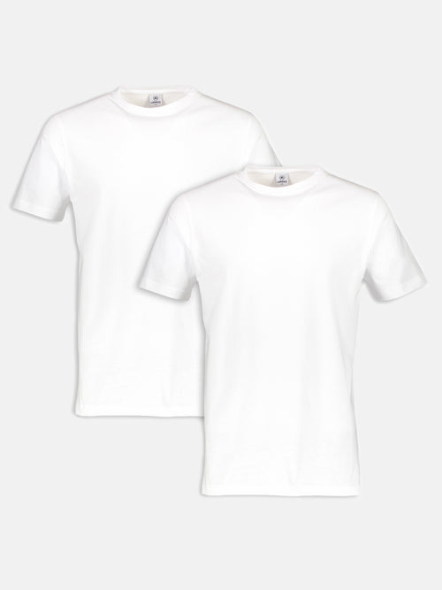 Lerros Rundhals Doppelpack T-Shirt für Herren in Premium Baumwollqualität JETZT KAUFEN